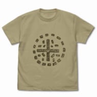 ゴジラ インファント島の紋章 Tシャツ/SAND KHAKI-M