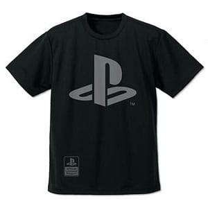 プレイステーション PLAYER ドライTシャツ“PlayStation”/BLACK-XL>