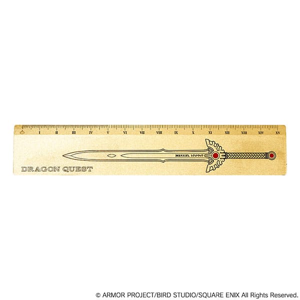 ドラゴンクエスト メタル定規〈15センチ〉 ロトの剣 ～35周年記念バージョン～