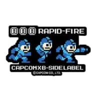 CAPCOM×B-SIDE LABELステッカー ロックマン RAPID-FIRE