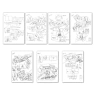 キングダムハーツ ポストカードセット Illustrated by TETSUYA NOMURA<Bタイプ>>