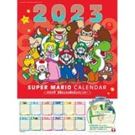 スーパーマリオ 2023年家族みんなの書き込みカレンダー CL-901>