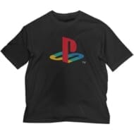 プレイステーション ビッグシルエットTシャツ for 初代 PlayStation/BLACK-XL>