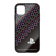 プレイステーション 強化ガラスiPhoneケース for PlayStation Shapes Logo/XR・11共用