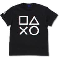 プレイステーション Tシャツ for PlayStation Shapes Logo Glich ver./BLACK-M>