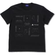 プレイステーション Tシャツ for PlayStation4/BLACK-M>