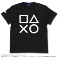 プレイステーション Tシャツ for PlayStation Shapes Logo Glich ver./BLACK-XL>