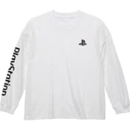 プレイステーション ビッグシルエットロングスリーブTシャツ for PlayStation/WHITE-XL>
