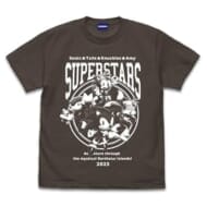 ソニックスーパースターズ Tシャツ チャコール Lサイズ 「ソニック・ザ・ヘッジホッグ」