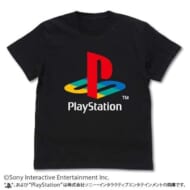 プレイステーション TシャツVer.2 初代“PlayStation”/BLACK-L>