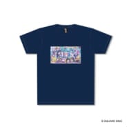 ♯SQkawaii Sounds -FINAL FANTASY- Tシャツ ネイビー>