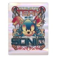 ソニック・ザ・ヘッジホッグ プリズムトラベルステッカー /(1)TEAM SONIC