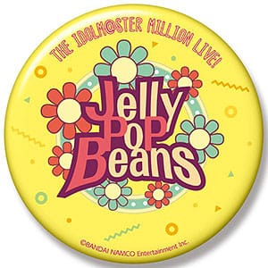 アイドルマスター ミリオンライブ! ユニットロゴビッグ缶バッジ Jelly PoP Beans