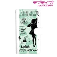 ラブライブ!スーパースター!! 若菜 四季 Ani-Sketch 手帳型スマホケース(対象機種/Lサイズ)