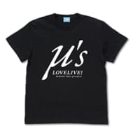 ラブライブ! μ's Tシャツ BLACK-XL>