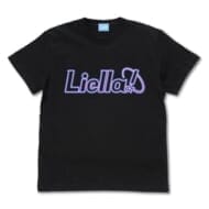 ラブライブ!スーパースター!! Liella! ネオンサインロゴ Tシャツ/BLACK-XL
