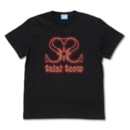 ラブライブ!サンシャイン!! Saint Snow ネオンサインロゴ Tシャツ/BLACK-S>