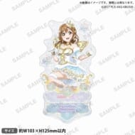 ラブライブ!スクールアイドルフェスティバル きらりんアクリルスタンド Aqours 雪の精ver. 国木田花丸>