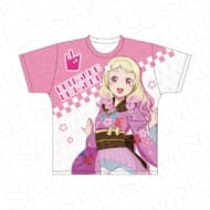 ラブライブ!スーパースター!! フルグラフィックTシャツ 鬼塚夏美 和風ドレス ver>