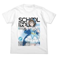 ラブライブ!虹ヶ咲学園スクールアイドル同好会 桜坂しずく フルカラーTシャツ オフィシャルカードゲームVer. WHITE-L