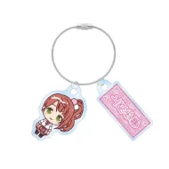 ラブライブ!虹ヶ咲学園スクールアイドル同好会 上原歩夢 ちょこんと! ギャル制服ver. 2連ワイヤーアクリルキーホルダー