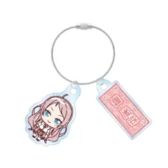 ラブライブ!虹ヶ咲学園スクールアイドル同好会 鐘 嵐珠 ちょこんと! ギャル制服ver. 2連ワイヤーアクリルキーホルダー