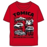 トミカ 半袖Tシャツ レッド 80cm  (80cm レッド)