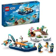 レゴ シティ LEGO 探査ダイビングボート 60377>