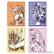 【デジモンカードゲーム】オフィシャルスリーブ (4種セット) (カードスリーブ)>