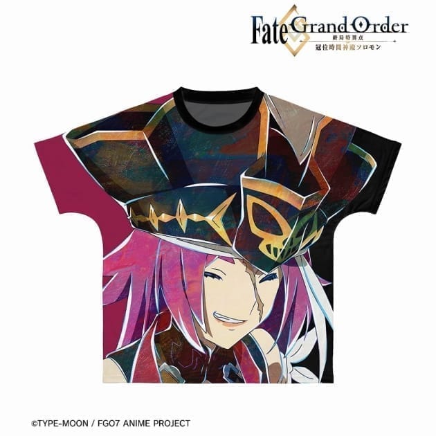 Fate/Grand Order -終局特異点 冠位時間神殿ソロモン- フランシス・ドレイク Ani-Art フルグラフィックTシャツユニセックス(サイズ/XL)