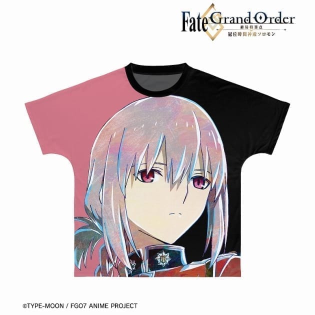 Fate/Grand Order -終局特異点 冠位時間神殿ソロモン- ナイチンゲール Ani-Art フルグラフィックTシャツユニセックス(サイズ/XL)