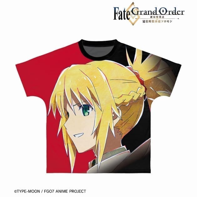 Fate/Grand Order -終局特異点 冠位時間神殿ソロモン- モードレッド Ani-Art フルグラフィックTシャツユニセックス(サイズ/XL)>