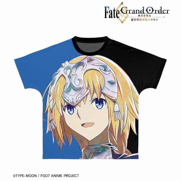 Fate/Grand Order -終局特異点 冠位時間神殿ソロモン- ジャンヌ・ダルク Ani-Art フルグラフィックTシャツユニセックス(サイズ/XL)