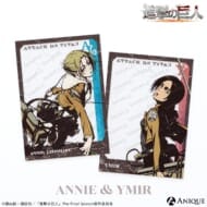 TVアニメ『進撃の巨人』TRICK OF FATE アニ&ユミル クリアカード2枚セット