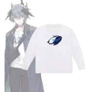 アークナイツ ロゴス ショッピングver. 着用BIGシルエットロングTシャツユニセックス(サイズ:M)