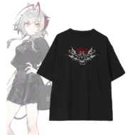 アークナイツ ウィシャデル ショッピングver. 着用BIGシルエットTシャツユニセックス(サイズ:M)