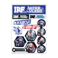 IRF with アズールレーン 応援グッズ「ステッカーシート」>