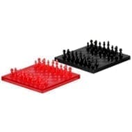 プリプラ フィギュアでチェス(クリアレッド×ブラック)>