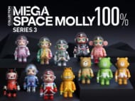 POPMART MEGA SPACE MOLLY 100% シリーズ3>