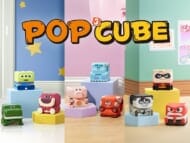 POPMART Disney/Pixar POP CUBE-3 シリーズ>