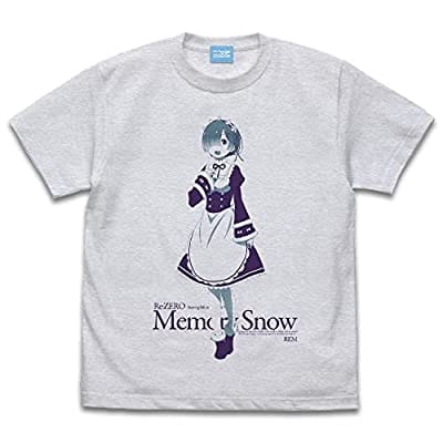 レム(Memory Snow Ver.) Tシャツ アッシュ Lサイズ