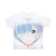 Re:ゼロから始める異世界生活 レム Ani-Art aqua label フルグラフィックTシャツユニセックス XL