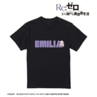 Re:ゼロから始める異世界生活 エミリア ちょこんと! Tシャツ メンズ(サイズ/XL)>