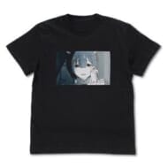 Re:ゼロから始める異世界生活 鬼がかってますね フォト Tシャツ/BLACK-S>