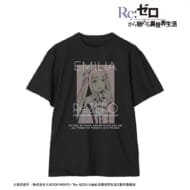 Re:ゼロから始める異世界生活 エミリア オーロラフラッシュTシャツメンズ(サイズ/L)