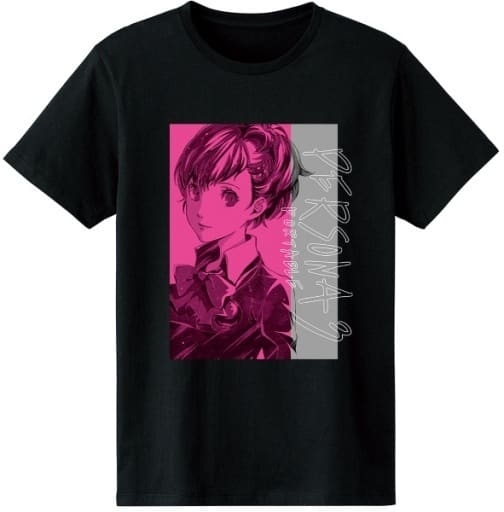 ペルソナシリーズ P3PW主人公 Ani-Art Tシャツ ブラック メンズLサイズ>