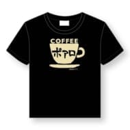 名探偵コナン 喫茶ポアロシリーズ Tシャツ エプロンロゴ ブラック Lサイズ>