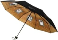 名探偵コナン ギャラリー風折りたたみ傘(晴雨兼用) ブラウン