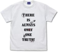 名探偵コナン 真実はいつも一つメッセージ Tシャツ Ver.2.0 ホワイト Lサイズ>