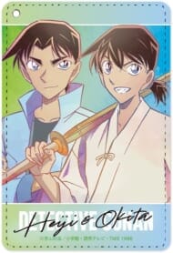 名探偵コナン 服部平次&沖田総司 Ani-Art 第8弾 1ポケットパスケース>